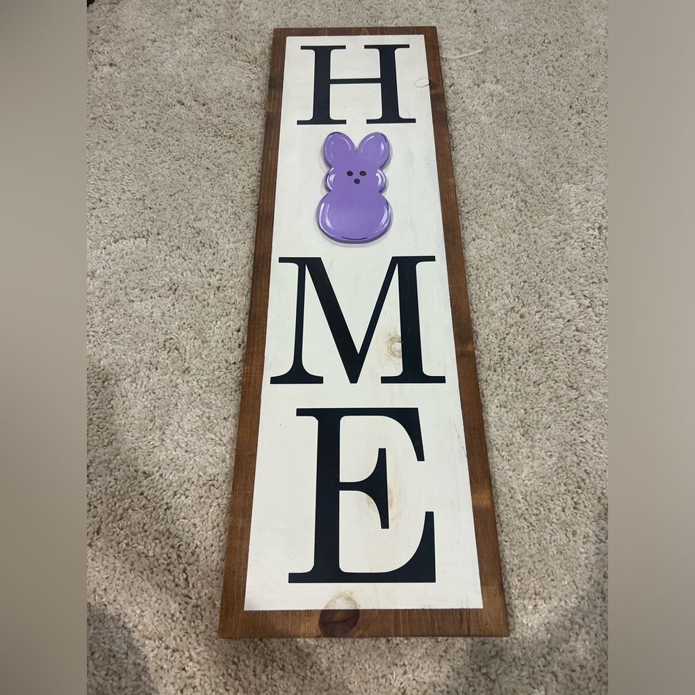 interchangeable home sign w/ 9 attachments